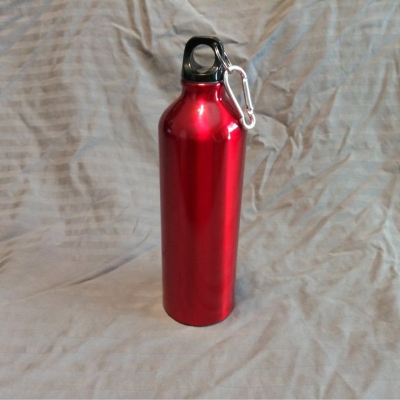 Red 26 oz Aluminum Water Bottle with Logo for Oklahoma Dance Rush (UCWDC Event) - Picture 3 of 6